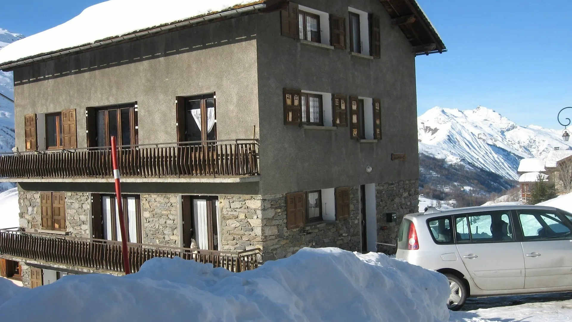Genepi 3 A Spacious, 1-Bedroom Apartment Located In The Alps Les Menui Saint-Martin-de-Belleville